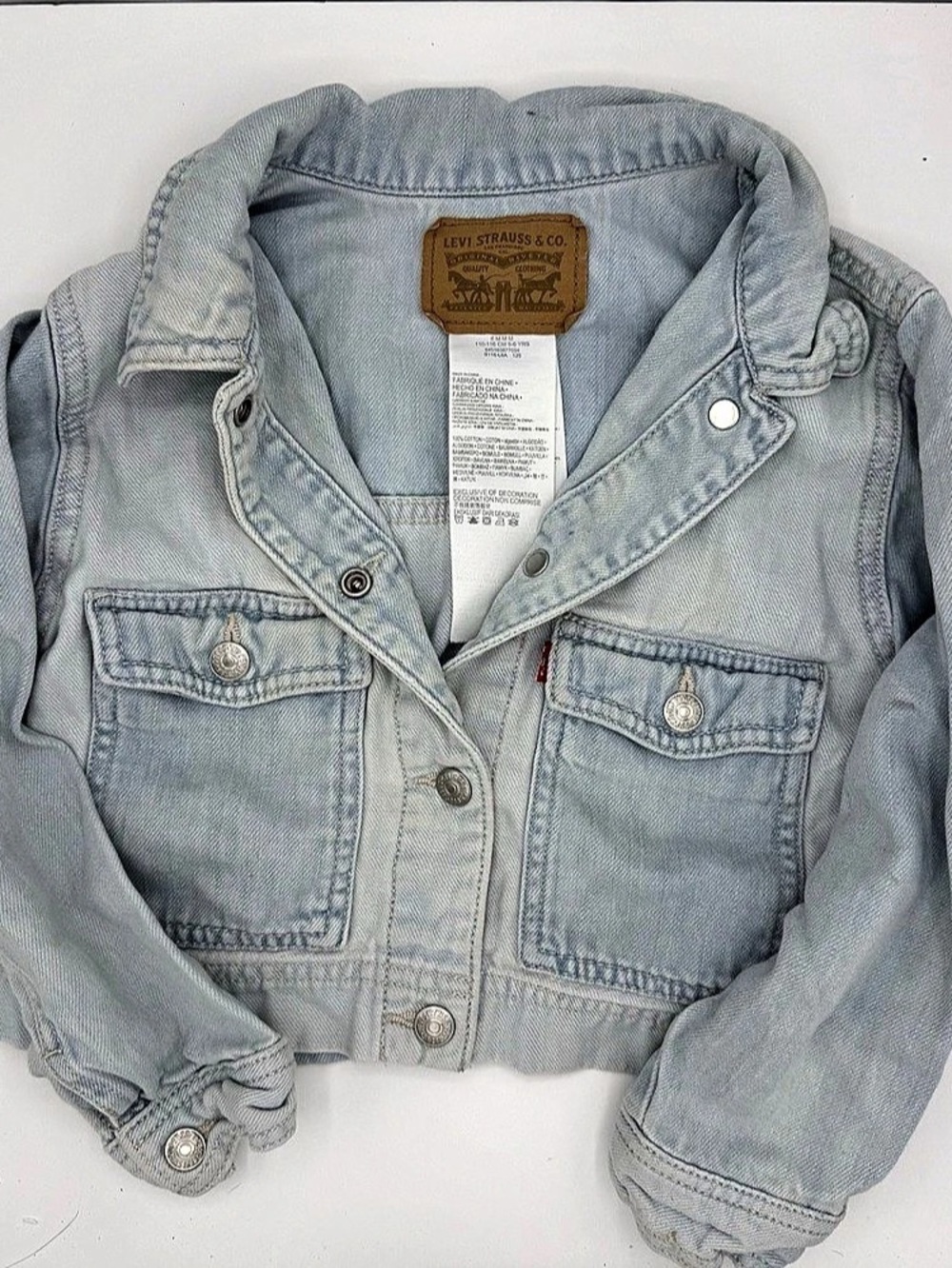 Levi's Girls Denim Jacket Size 6X